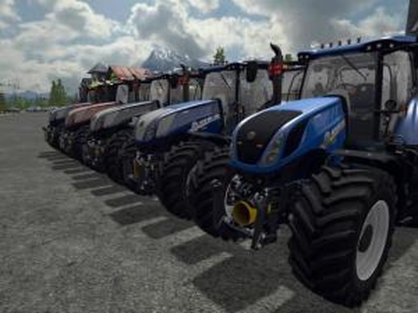 New Holland T7.315версия 1.0.0.0 для Farming Simulator 2017 (v1.4.4)