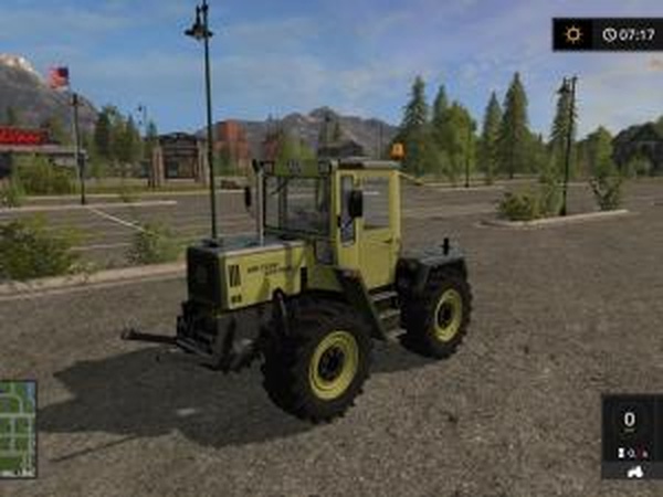 Mercedes-Benz Trac 900 Turboверсия 1.0.0.0 для Farming Simulator 2017 (v1.4.4)