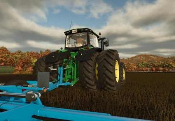 John Deere 6R Seriesверсия 1.0.0.0 для Farming Simulator 2025