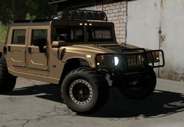 Hummer H1 Alphaверсия 1.0.0.0 для Farming Simulator 2019 (v1.7.x)