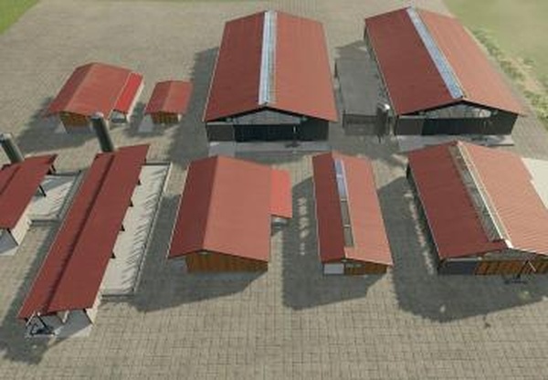 Stables Without Fencesверсия 1.0.0.0 для Farming Simulator 2025