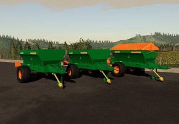 Amazone ZGB 6001версия 1.0.0.0 для Farming Simulator 2019 (v1.7.x)