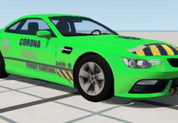 Скин anticoronavirus на ETK-K Seriesверсия 1.0 для BeamNG.drive (v0.22)