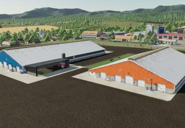 Lizard Cow Barnsверсия 1.3.0.0 для Farming Simulator 2022