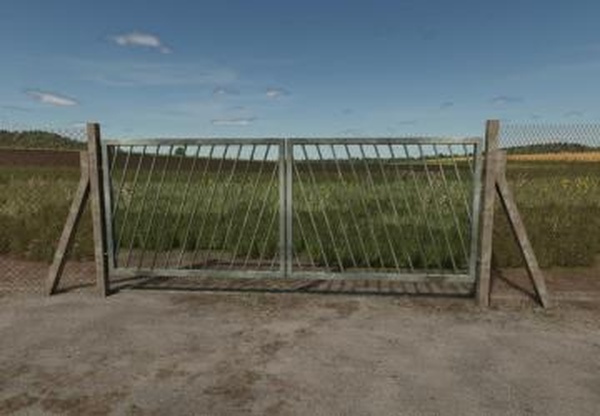 GDR Metal Mesh Panel Fenceверсия 1.0.0.0 для Farming Simulator 2025