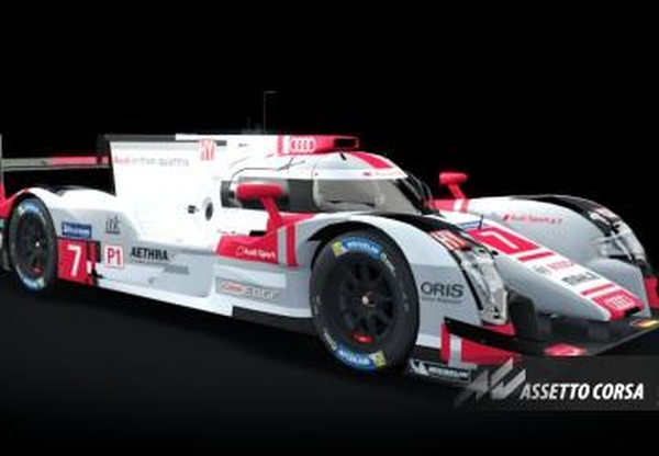 Audi R18 LMP1 E-tron quattro 2015версия 1.0 для Assetto Corsa