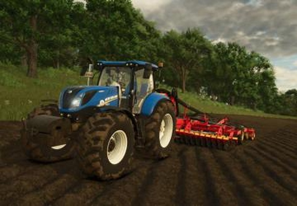 New Holland T7 SWBверсия 1.0.0.1 для Farming Simulator 2025