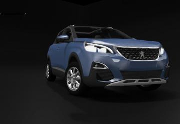 Peugeot 3008версия 1.0 для BeamNG.drive (v0.23.4)