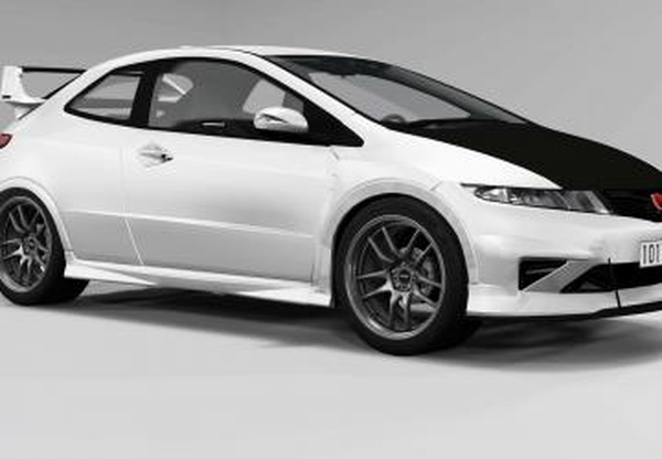 Honda Civic Type Rверсия 1.0 для BeamNG.drive (v0.23)