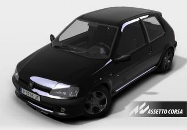 Peugeot 106 Sport 1.4 (Con plásticos)версия 1.3 для Assetto Corsa