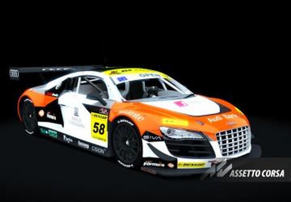 Audi R8 LMS ultraверсия 1.0 для Assetto Corsa