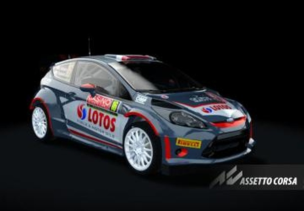 Ford Fiesta MK6 RS WRCверсия Guz Álvarez для Assetto Corsa