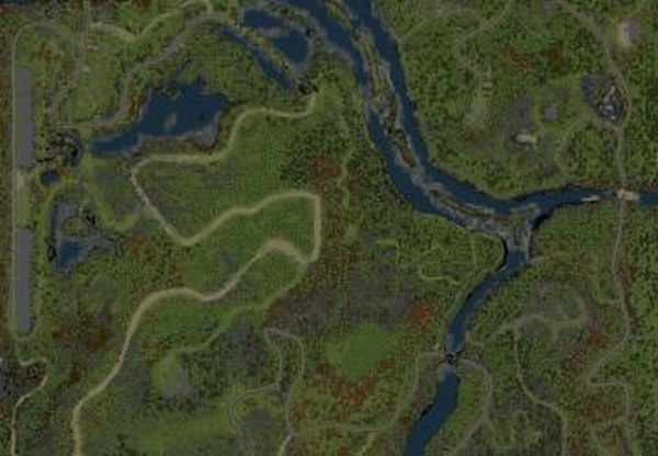 Карта «West Fork River»версия 1 для Spintires: MudRunner (v14.08.19)