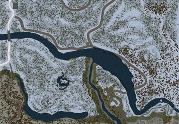 Карта «Оттепель»версия 1 для Spintires: MudRunner (v10.06.19)