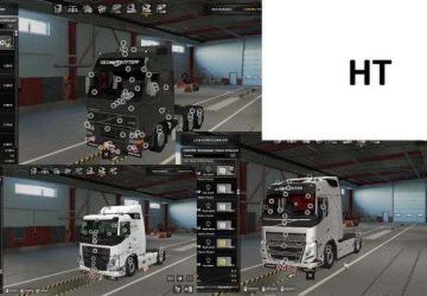Volvo Slots for FH12, FH16,  FH2021версия 1.0 для Euro Truck Simulator 2 (v1.43.x)