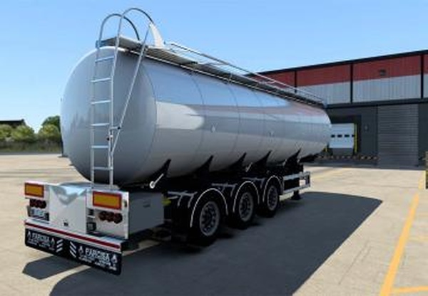 Cistern Parcisa Trailerверсия 1.0 для Euro Truck Simulator 2 (v1.43.x)