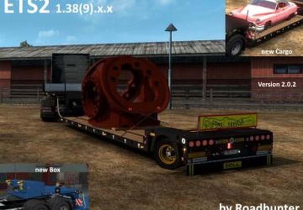 Doll Vario 1axleверсия 2.1 для Euro Truck Simulator 2 (v1.43.x)