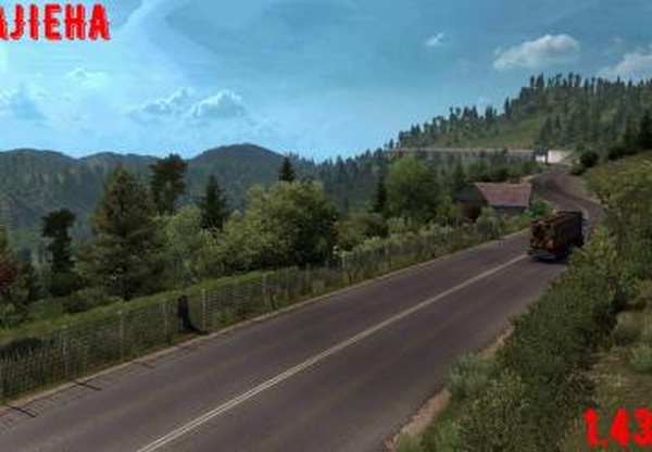 Сохранение для карты «Pomezania»версия 1.0 для Euro Truck Simulator 2 (v1.43.x)