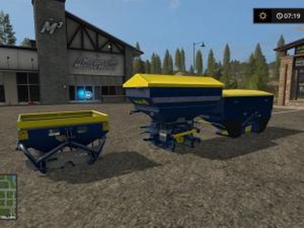 Распределители удобрений Bogballe Fertilizer Spreader Packv1.0 для Farming Simulator 2017 (v1.4.4)