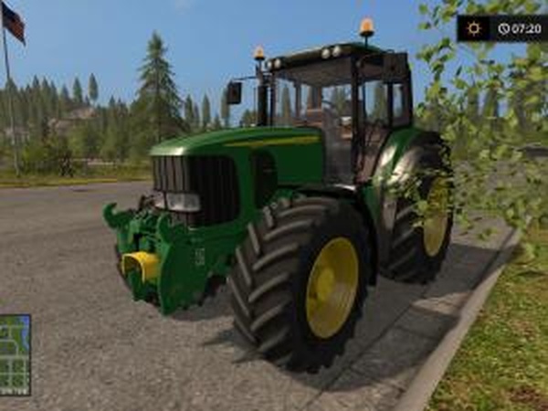 John Deere 6920Sверсия 2.0.1 для Farming Simulator 2017 (v1.4.4)