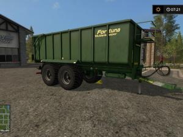 Прицеп Fortuna FTM200 Umbauверсия 1.0 для Farming Simulator 2017 (v1.4.4)