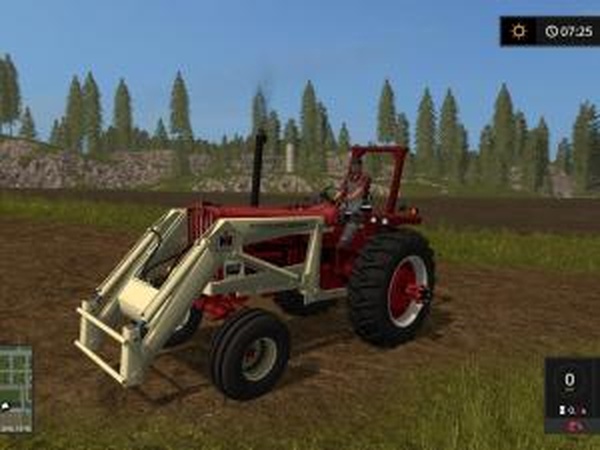 Farmall 806 Diesel Row Cropверсия 1.2.0.0 для Farming Simulator 2017 (v1.4.4)