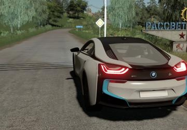 BMW I8 2015версия 1.0.0.0 для Farming Simulator 2019 (v1.7.x)