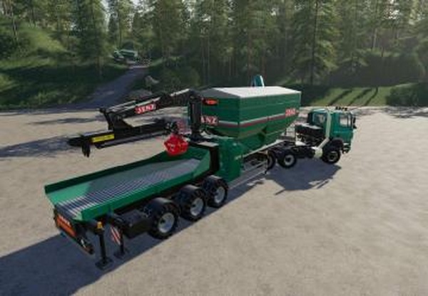 Jenz Wood Crusherверсия 1.0.0.0 для Farming Simulator 2019 (v1.7.1)