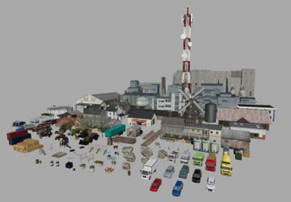 NML Placeable Packверсия 1.0.0.0 для Farming Simulator 2019 (v1.7.x)