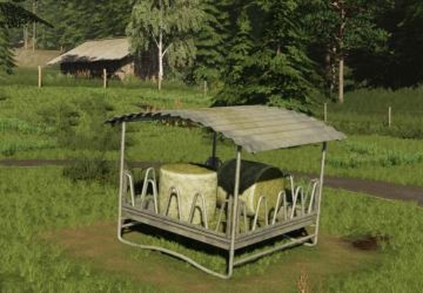 Feeding Racks (Prefab*)версия 1.0.0.0 для Farming Simulator 2019 (v1.7.x)