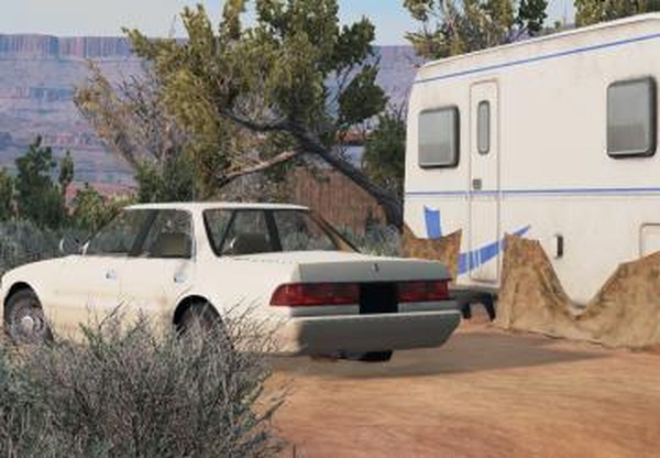 Toyota Mark II  x81версия 1.0 для BeamNG.drive (v0.23.4)