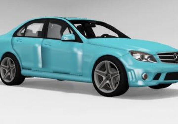 Mercedes-Benz W204версия 1.0 для BeamNG.drive (v0.23)