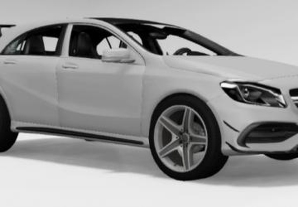 Mercedes A45-AMGверсия 1.0 для BeamNG.drive (v0.23)