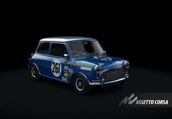 Austin Mini Cooper S 1000 Group 2 (edited)v2.1-b для Assetto Corsa