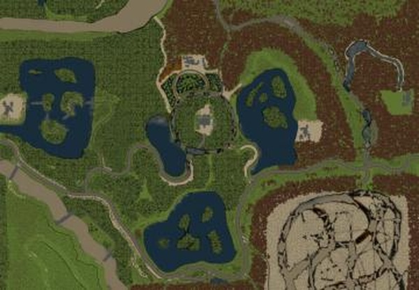 Карта «BAX 5»версия 1 для Spintires: MudRunner (v14.08.19)