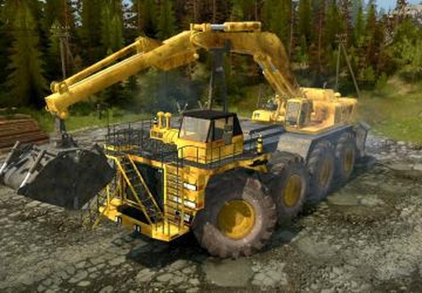 Белаз «Монстр»версия 1 для Spintires: MudRunner (v10.06.19)