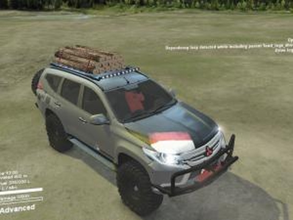 Mitsubishi Pajero Sportверсия 1 для SpinTires (v03.03.16)