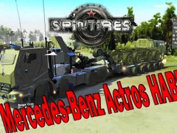 Mercedes-Benz Actros HABRVверсия 1.0 для SpinTires (v03.03.16)