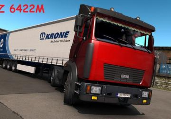 Маз-6422M + DLCверсия 3.3 для Euro Truck Simulator 2 (v1.43.х)