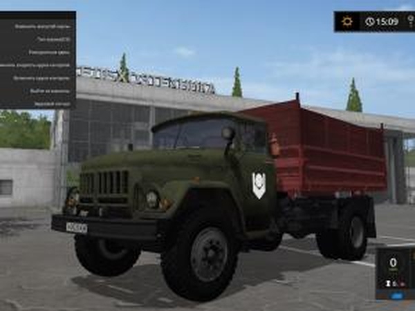ЗиЛ-131 «Амур» (Зеленый)версия 1.0.0 для Farming Simulator 2017 (v1.4.4)