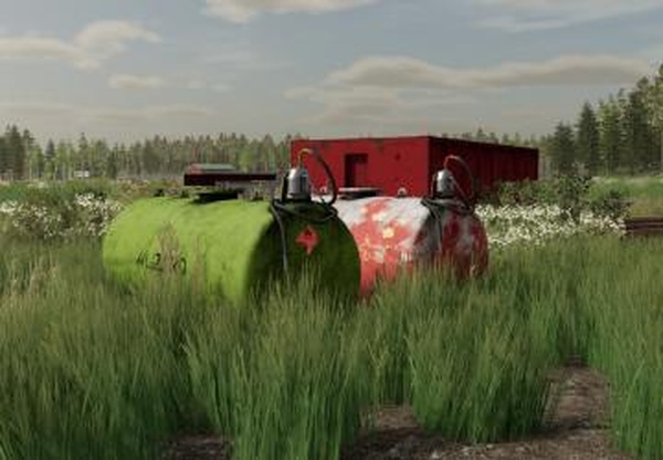 Old Fuel Tanksверсия 1.0.0.0 для Farming Simulator 2022