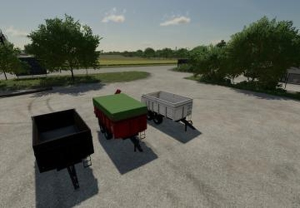 2ПТС Сармат 14 & Прицеп перегрузчикверсия 2.1 для Farming Simulator 2022 (v19)