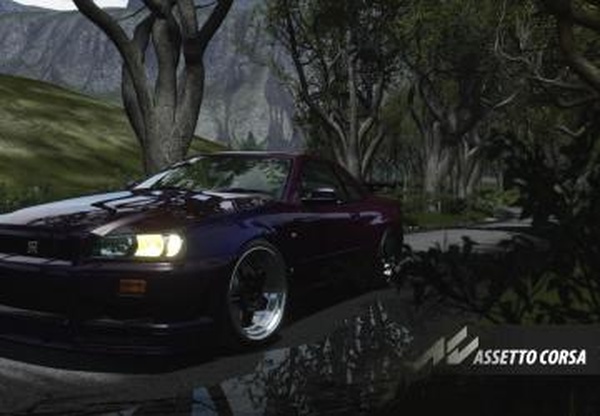 Barrett Nissan Skyline R34 GTR RB26версия 1.0 для Assetto Corsa