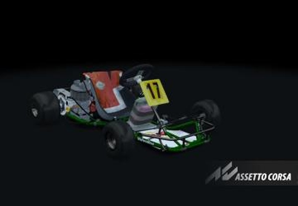 Ayrton Senna DAP Kartверсия 20230208 для Assetto Corsa