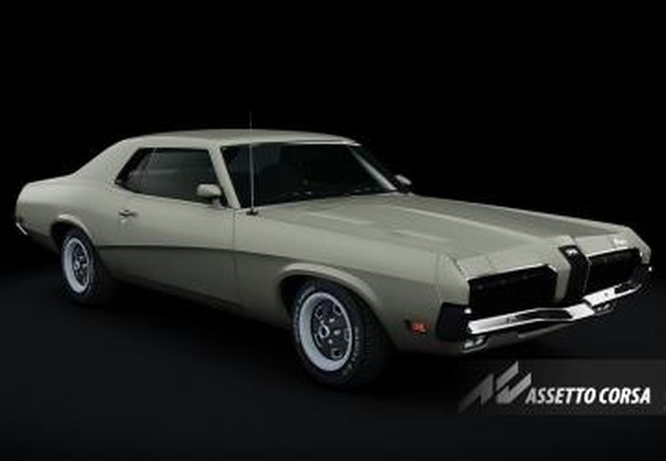 Mercury Cougar 1970 Coupe 351/2версия 1.1 для Assetto Corsa