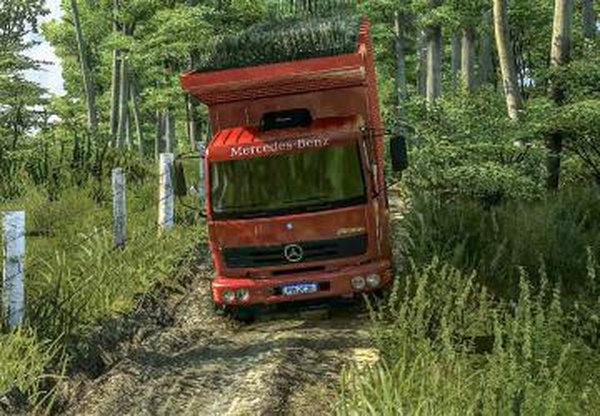 Mercedes Benz 2729 Atronверсия 1.0 для Euro Truck Simulator 2 (v1.43.x)