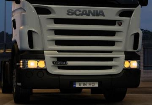 Orange Light Packверсия 1.0 для Euro Truck Simulator 2 (v1.41.x, - 1.43.x)