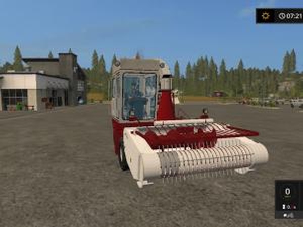 КСК-100 белыйверсия 1.0.0.0 для Farming Simulator 2017 (v1.4.4)