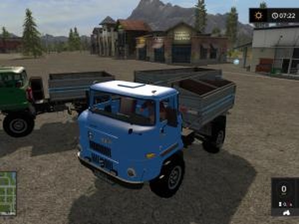 IFA L60 + прицеп HW80версия 1.0.0.0 для Farming Simulator 2017 (v1.4.4)