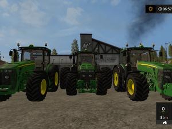 John Deere 8320R/8345R Full Packверсия 2.0 для Farming Simulator 2017 (v1.4.4)